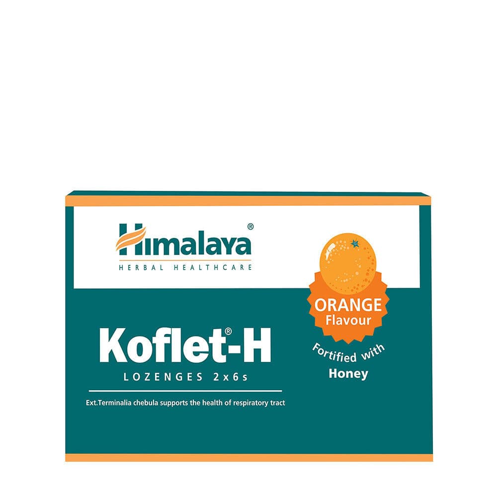 Koflet-H, Orange – 12 zuigtabletten