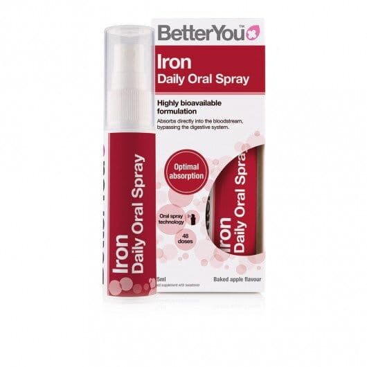 Jern Daglig Oral Spray (5mg), bagt æble – 25 ml
