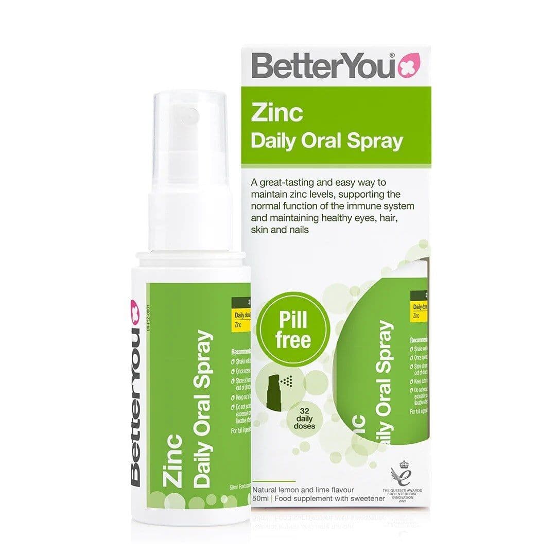 Zinc Daily Oral Spray, Natural Lemon & Lime – 50 ml