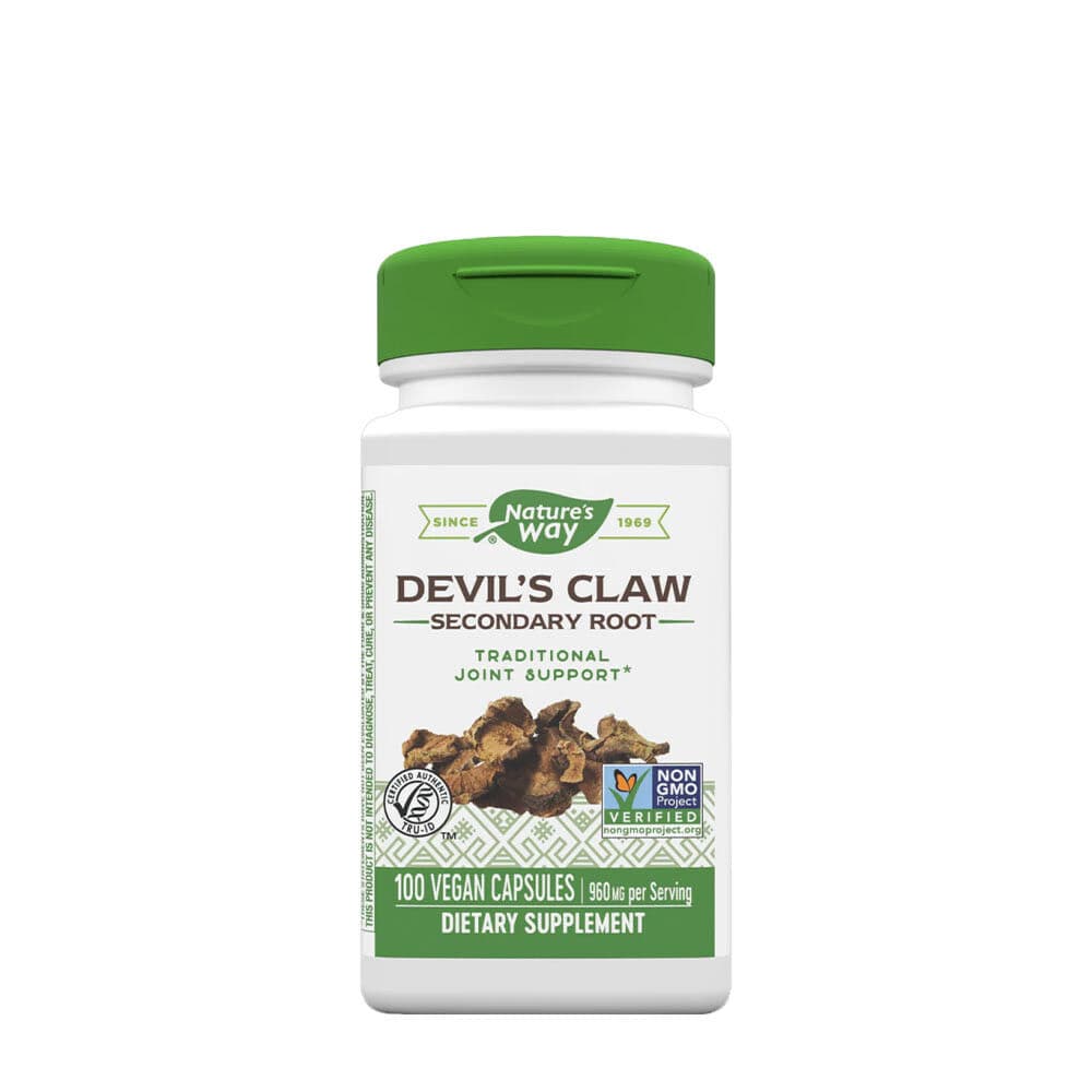 Natures Way Devil's Claw Secondary Root (100 Capsules)