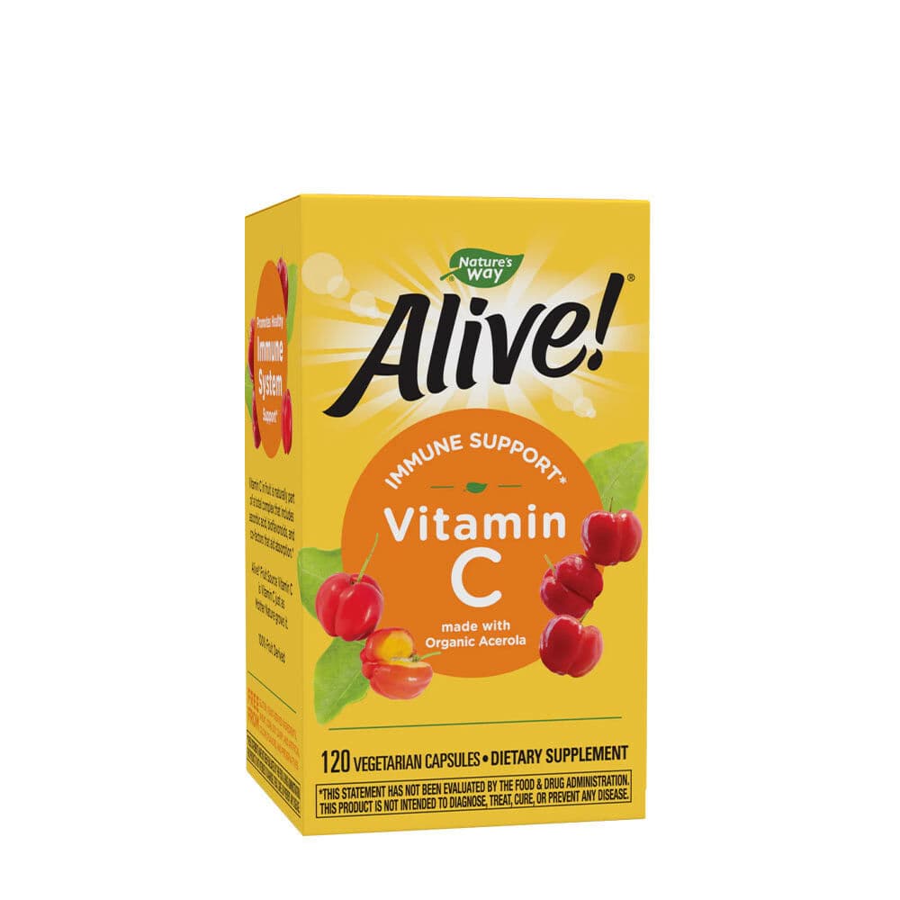 Natures Way Alive!® Fruit Source Vitamin C (120 Capsules)