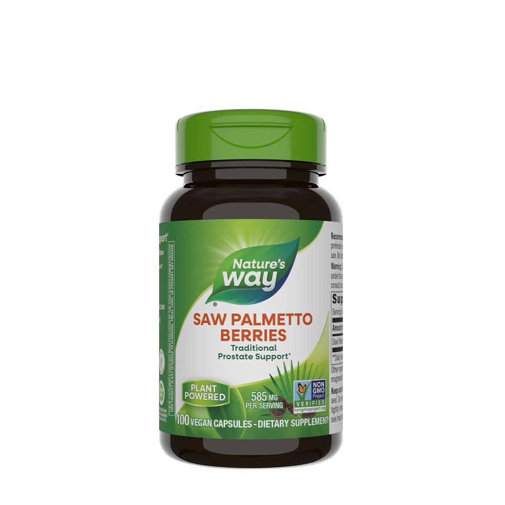 Natures Way Saw Palmetto Berries (100 kapsler)