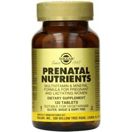 SOLGAR Prenatal Nutrients (120 tabs)