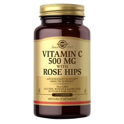 SOLGAR Vitamin C with Rose Hips (250 tabletten)