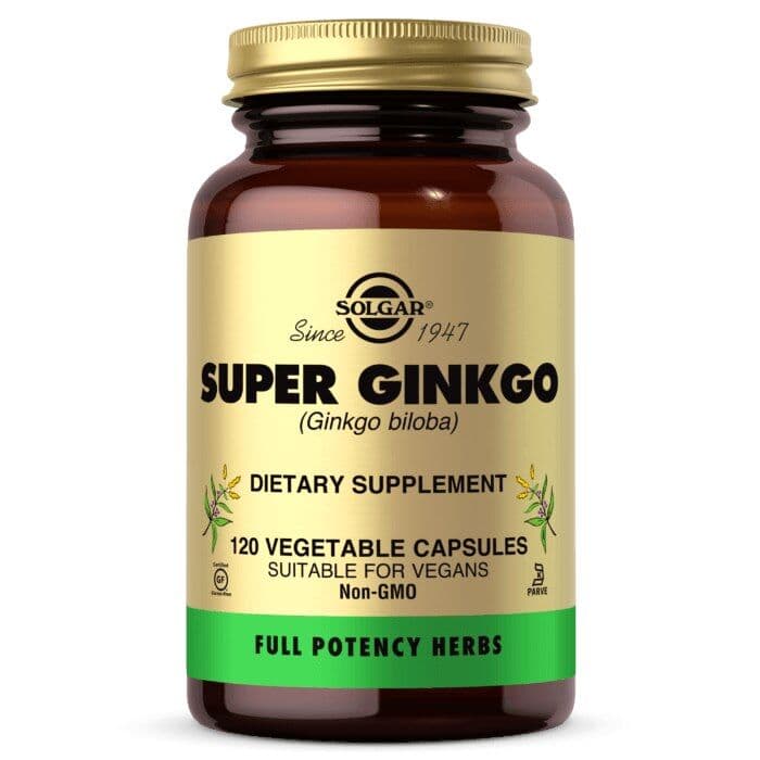 SOLGAR Super Ginkgo (120 v-capsules)