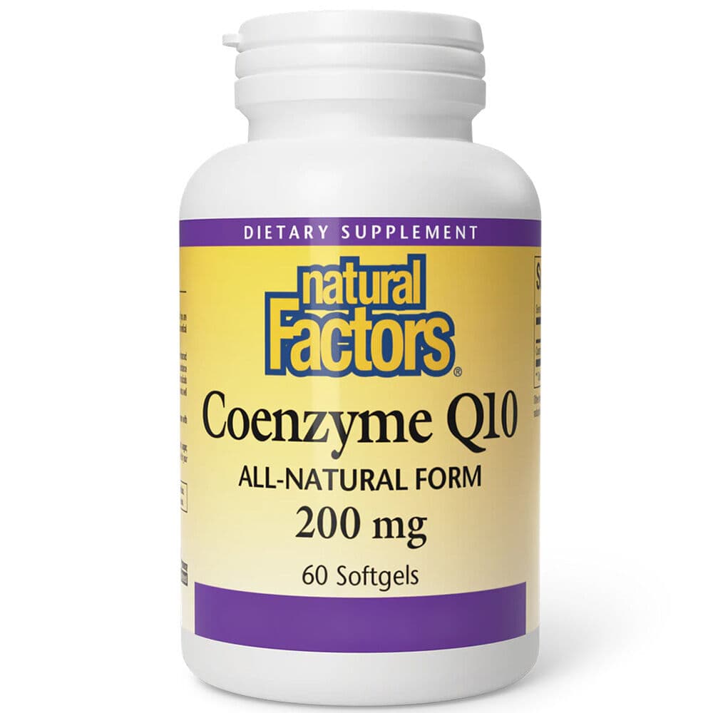 Natural Factors Coenzyme Q10 200mg 30 soft capsules