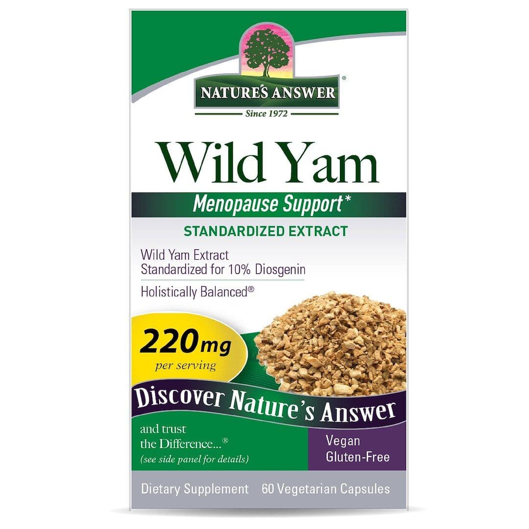 Wild Yam, 220mg - 60 vcaps