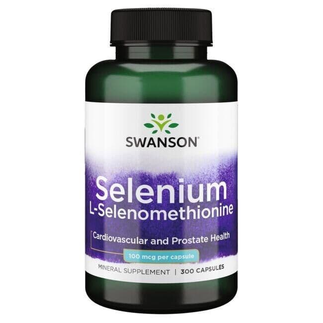 SWANSON Selen SeLECT 100mcg 300kaps
