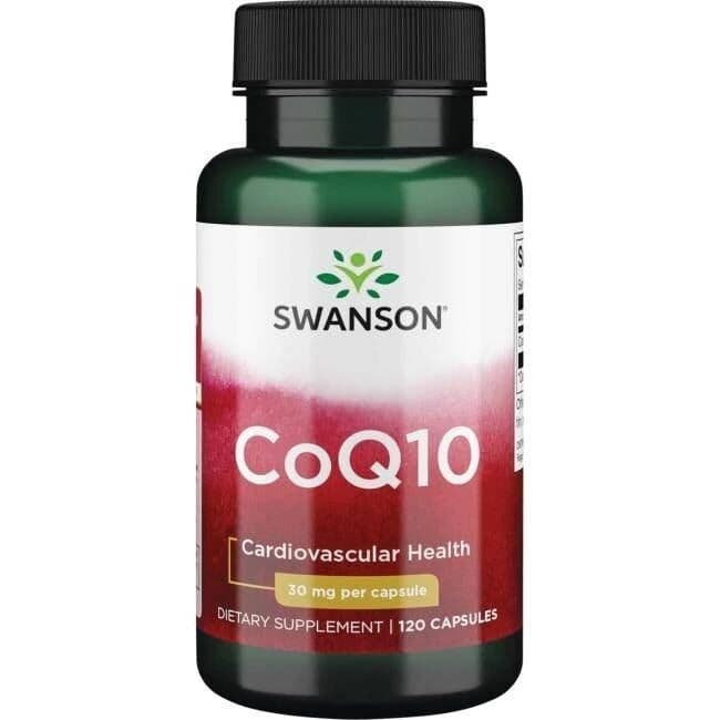 CoQ10, 30mg - 120 caps