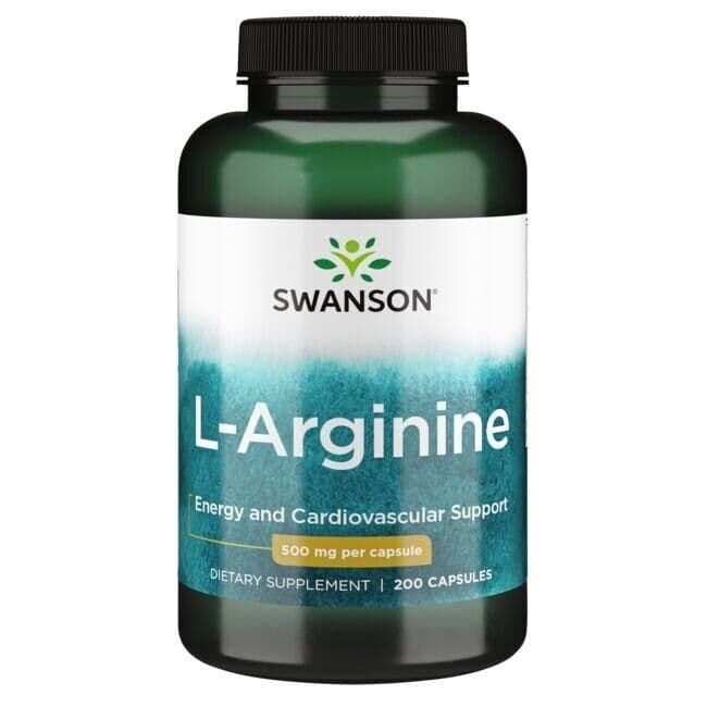 L-Arginine, 500mg – 200 caps