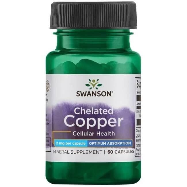 Albion Copper, 2mg – 60 caps
