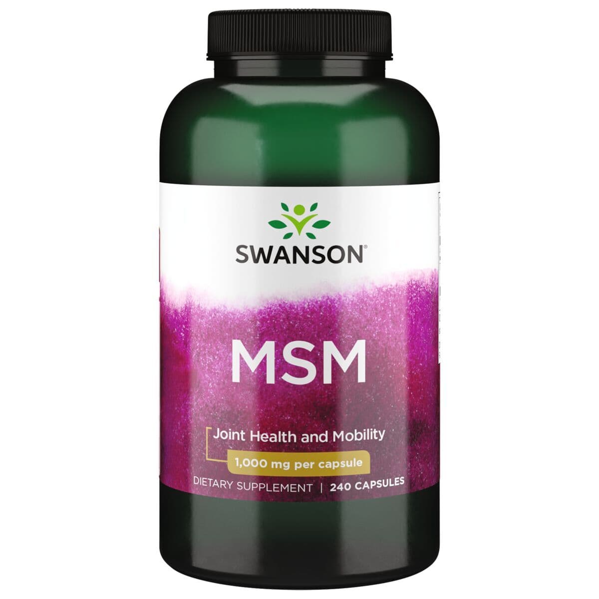 MSM, 1000mg - 240 capsules