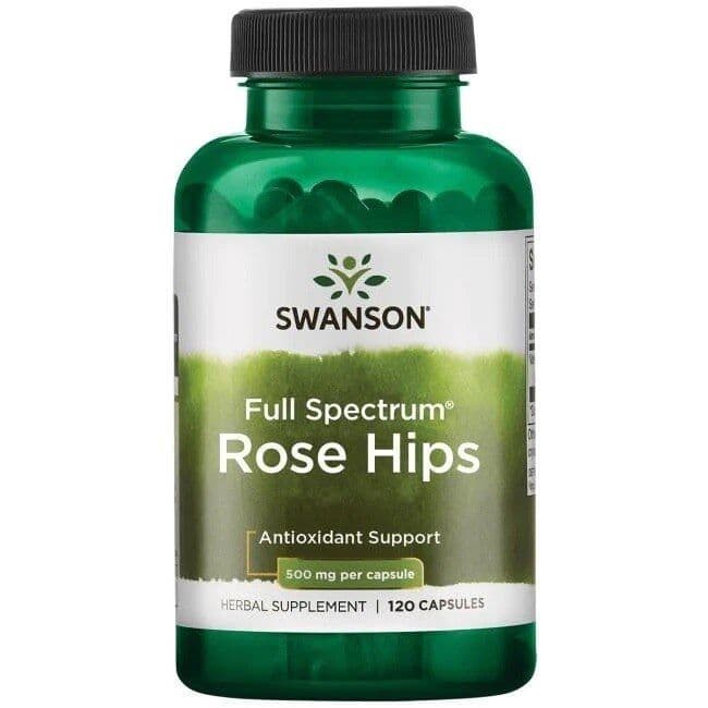 SWANSON Dzika Ró¿a 500mg 120 kaps