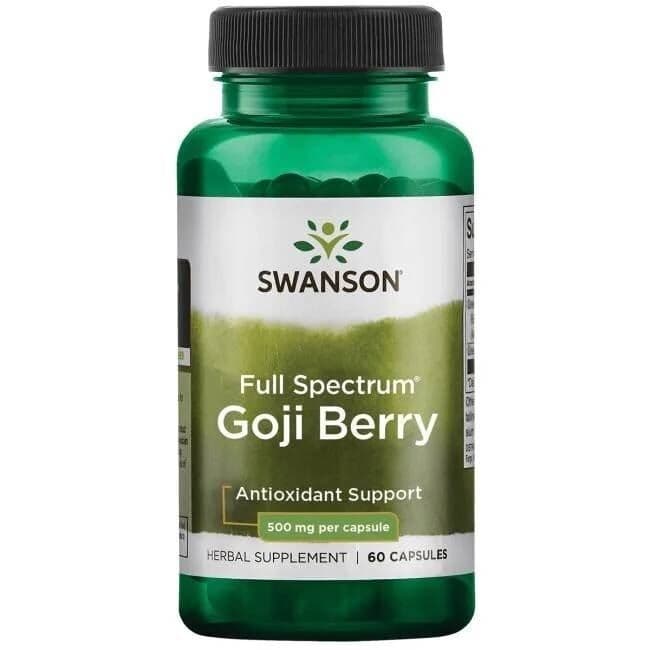 Full Spectrum Goji Berry, 500mg – 60 caps
