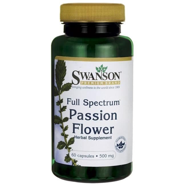 Full Spectrum Passion Flower, 500mg – 60 caps