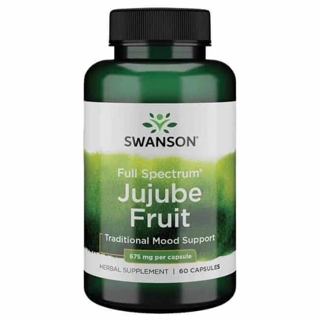 Full Spectrum Jujube Fruit, 675mg – 60 caps