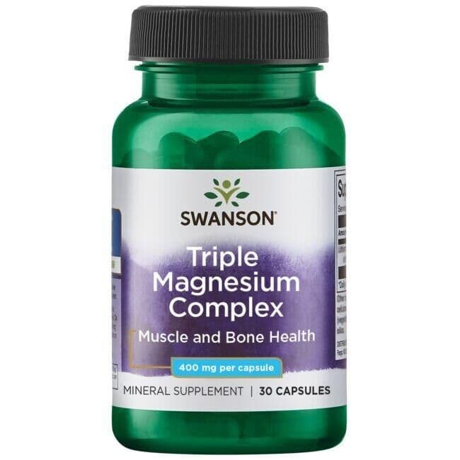 Triple Magnesium Complex, 400mg – 30 caps