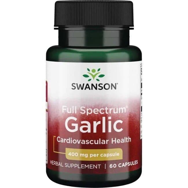 Full Spectrum Garlic, 400mg – 60 caps