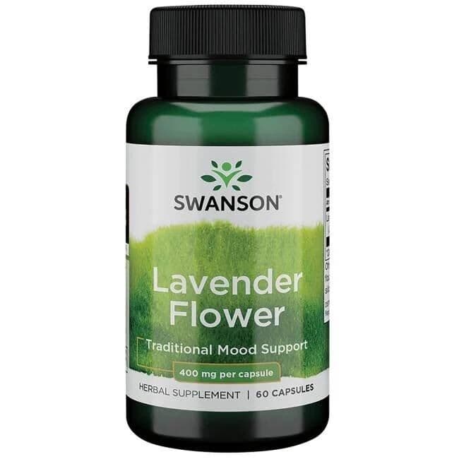 Lavender Flower, 400mg – 60 caps