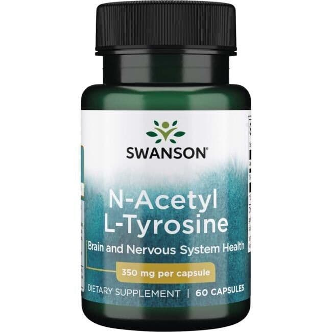 N-Acetyl L-Tyrosine, 350mg – 60 caps