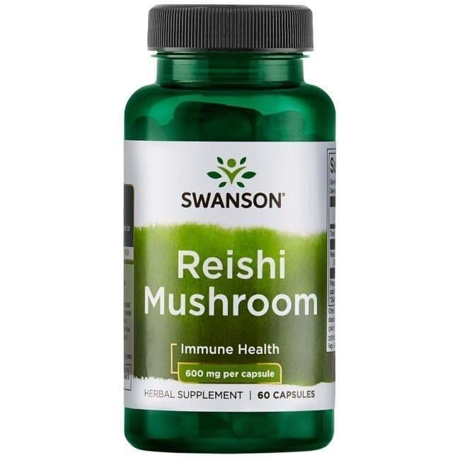Reishi Mushroom, 600mg – 60 caps