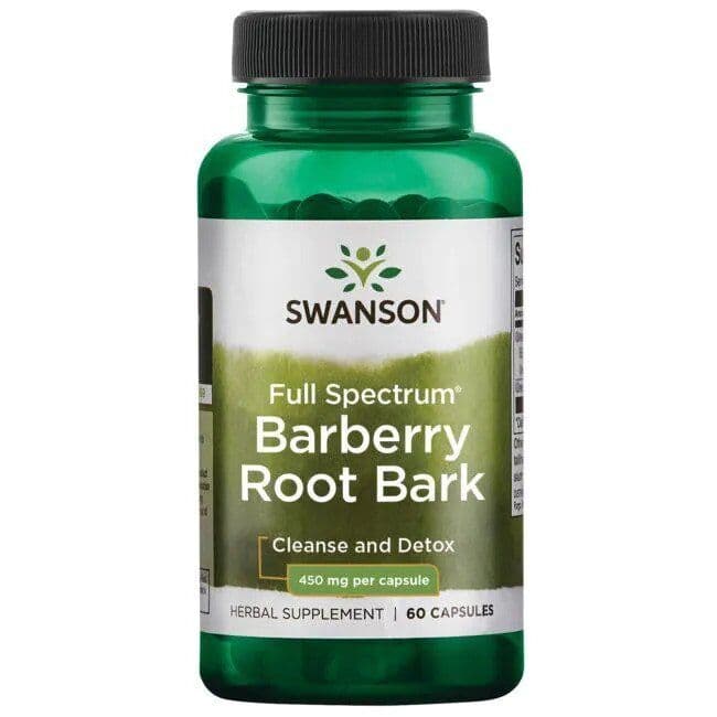 Full Spectrum Barberry Root Bark, 450mg – 60 caps