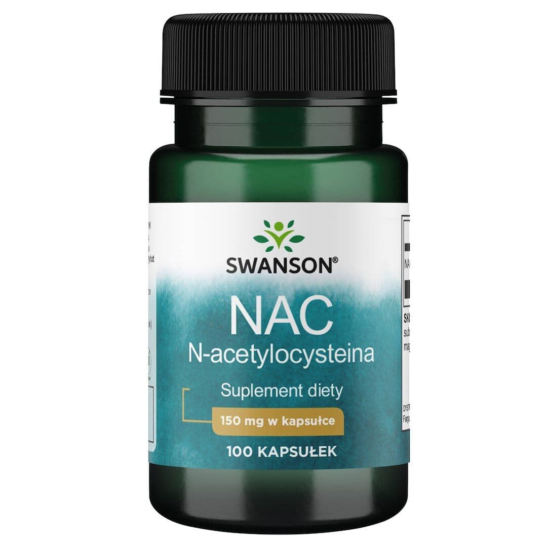 SWANSON NAC (N-acetylocysteina) 150mg 100 capsules