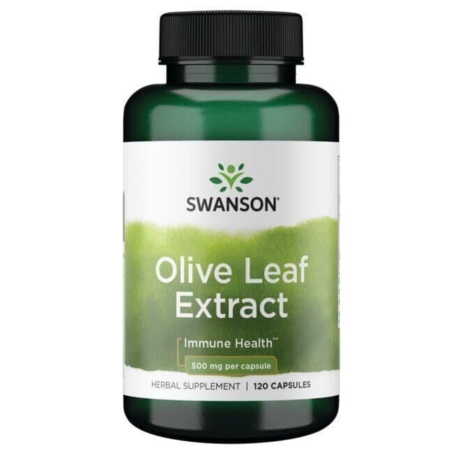 Olive Leaf Extract, 500mg – 120 caps