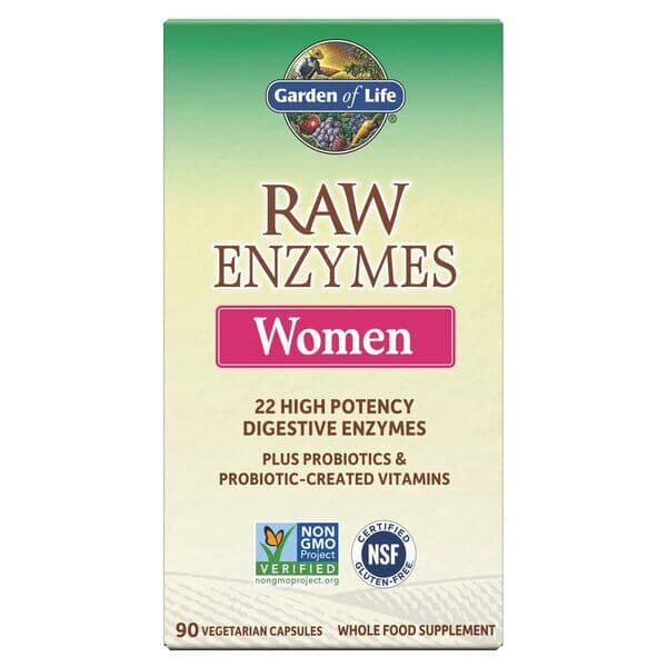 Raw Enzymes Women - 90 veg. kapsule