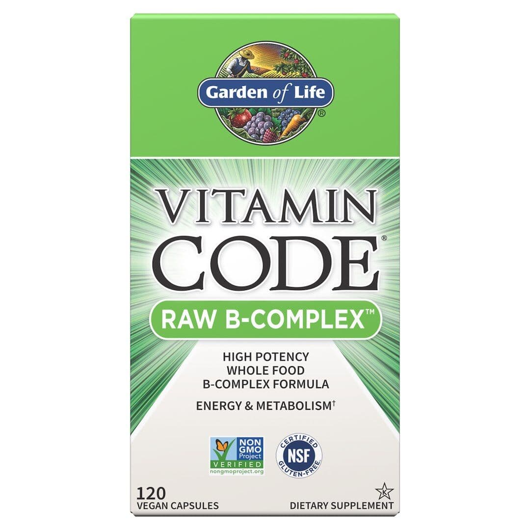 Vitamin Code Raw B-Complex - 120 veganske kapsule