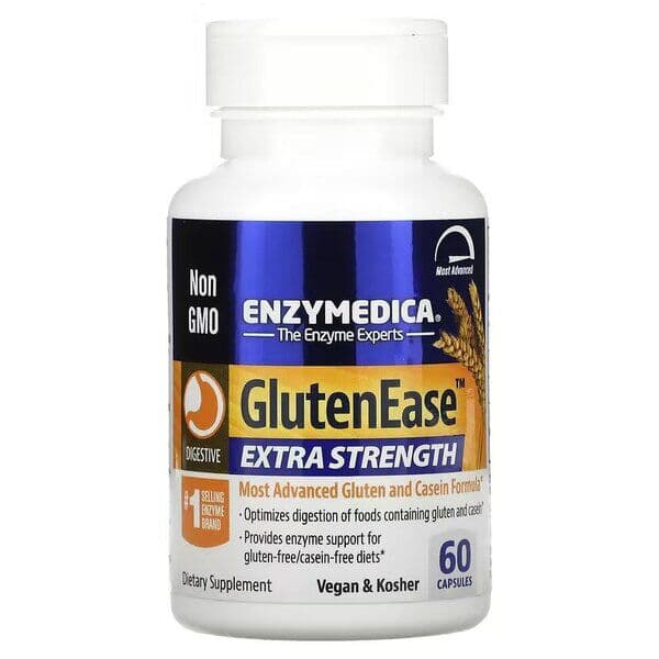 GlutenEase Extra Strength – 60 caps