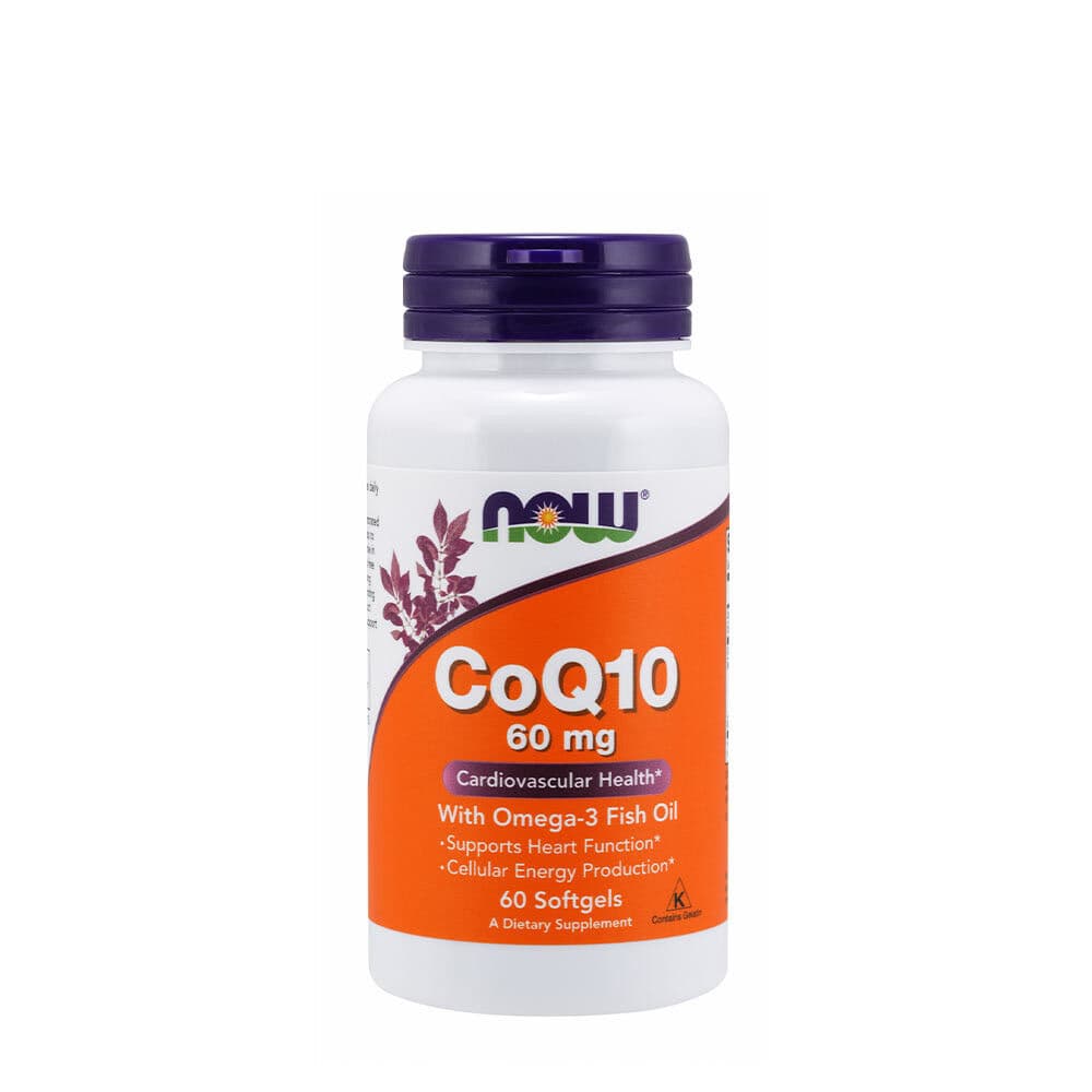 CoQ10 with Omega-3, 60mg - 60 softgels