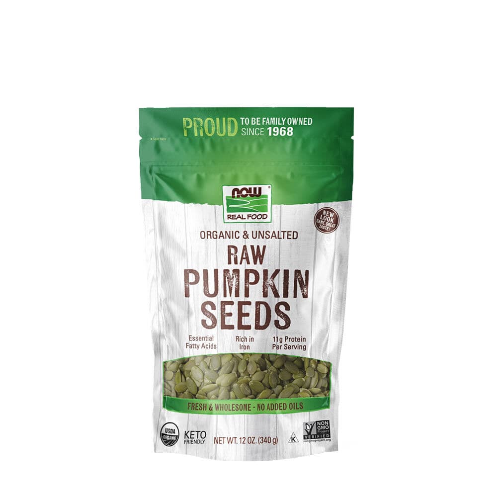 NOW Organic Pumpkin Seeds (340 g)