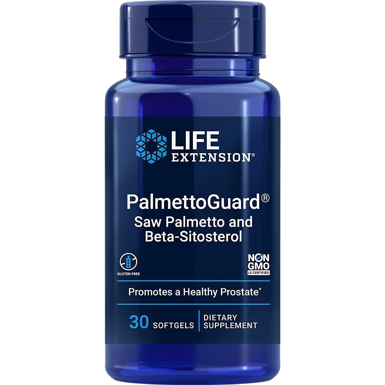 PalmettoGuard Saw Palmetto with Beta-Sitosterol – 30 softgels