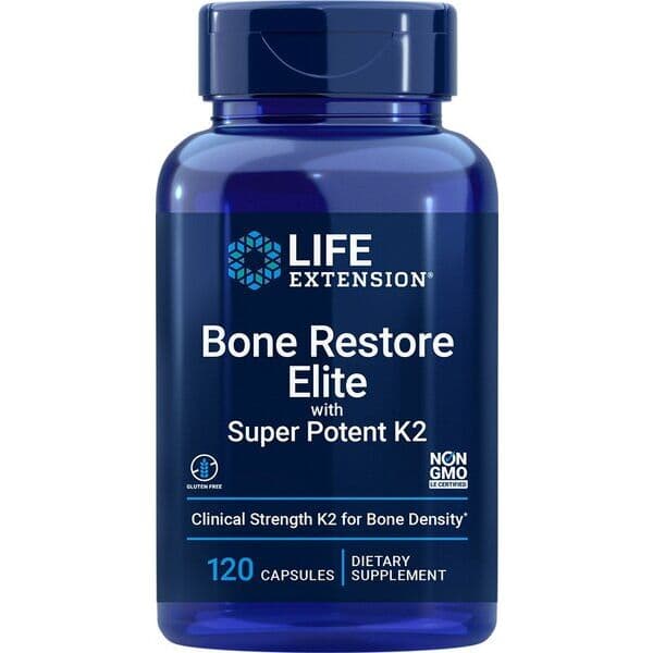 Bone Restore Elite with Super Potenet K2 – 120 caps