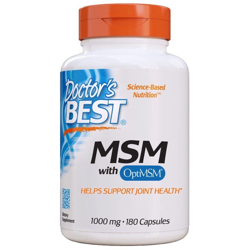 MSM with OptiMSM, 1000mg – 180 caps