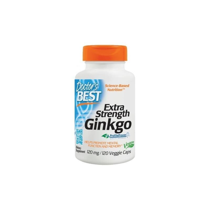 Extra Strength Ginkgo, 120mg - 120 veg. Kapseln