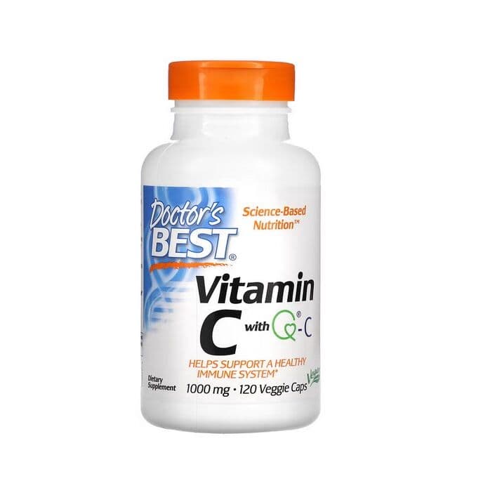 Vitamin C with Q-C, 1000mg – 120 vcaps