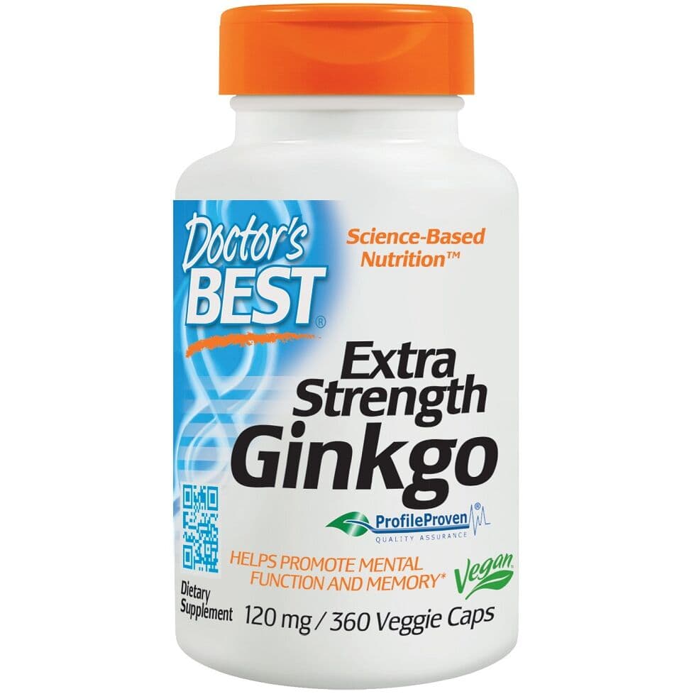 Extra Strength Ginkgo, 120mg – 360 vcaps