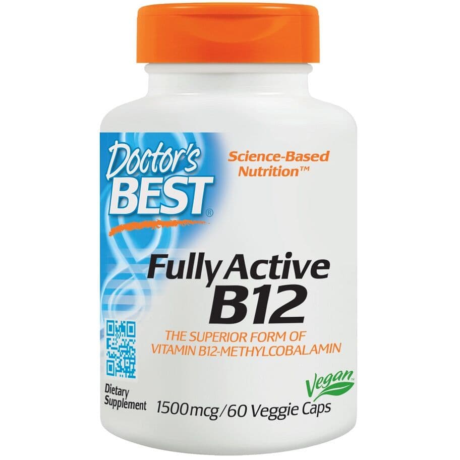 Fully Active B12, 1500mcg – 60 vcaps