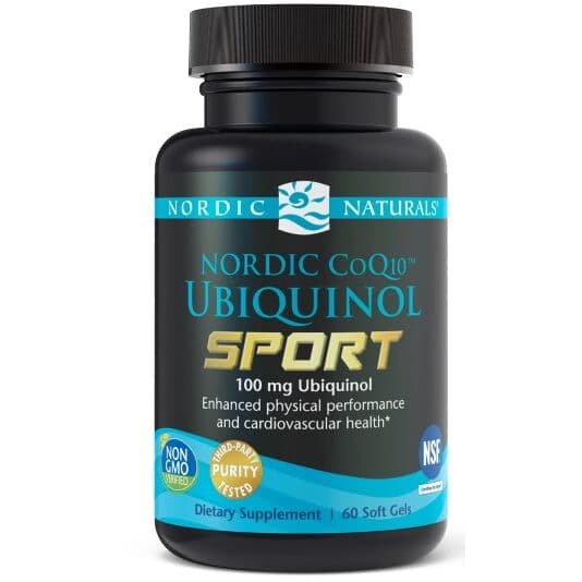 Nordic CoQ10 Ubiquinol Sport, 100mg - 60 softgels