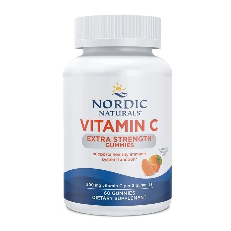 Vitamin C Extra Strength Fruchtgummis, Tangerine - 60 Fruchtgummis