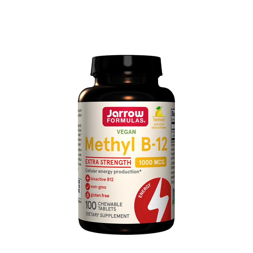 Methyl B-12, 1000mcg (Lemon) – 100 vegan chewable tabletten
