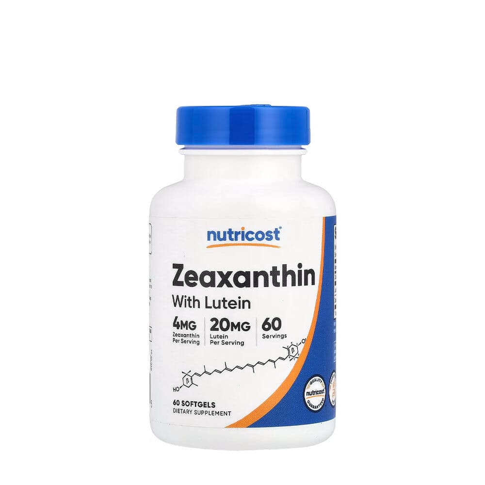 Nutricost Zeaxanthin (with Lutein) (60 softgel)
