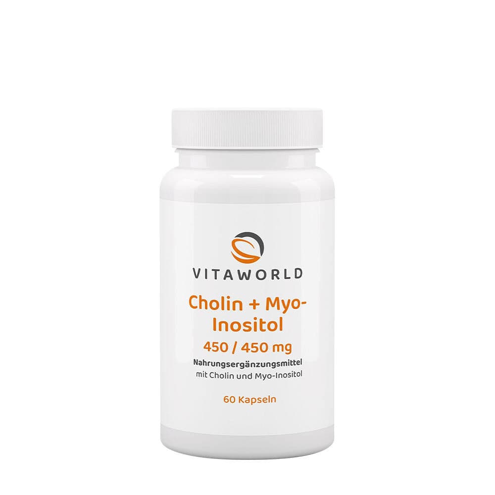 Vitaworld Choline + Inositol 450/450 mg (60 Capsules)
