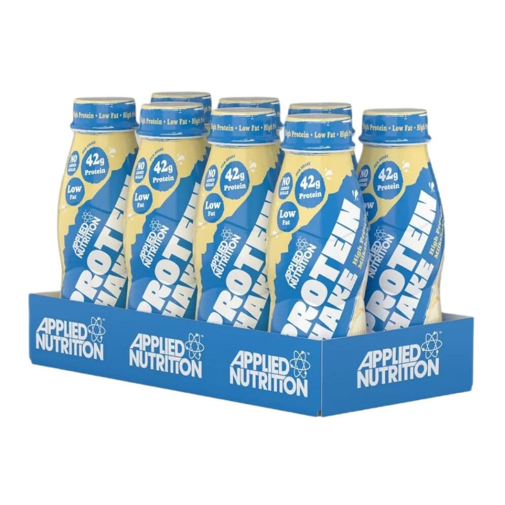 High Protein Shake, Vanilla Ice Cream – Applied Nutrition | 8 x 500 ml