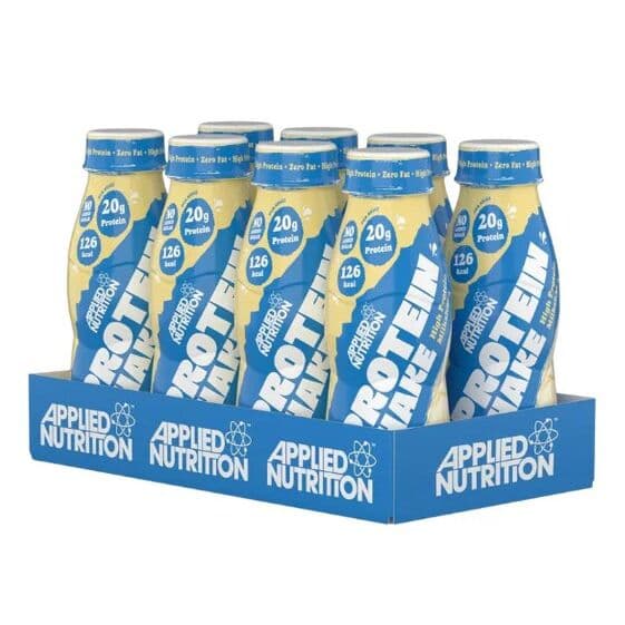 High Protein Shake, Vanilla Ice Cream – Applied Nutrition | 8 x 330 ml