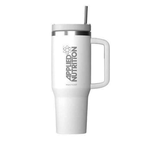 Applied Nutrition – Cooler Tumbler Cup, White – 1200 ml