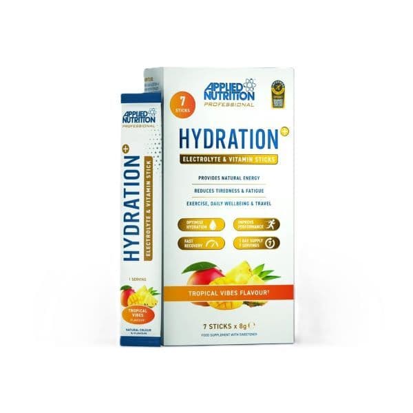Hydration + Electrolyte & Vitamin poeder Stick Packs, Tropical Vibes – 7 x 8g