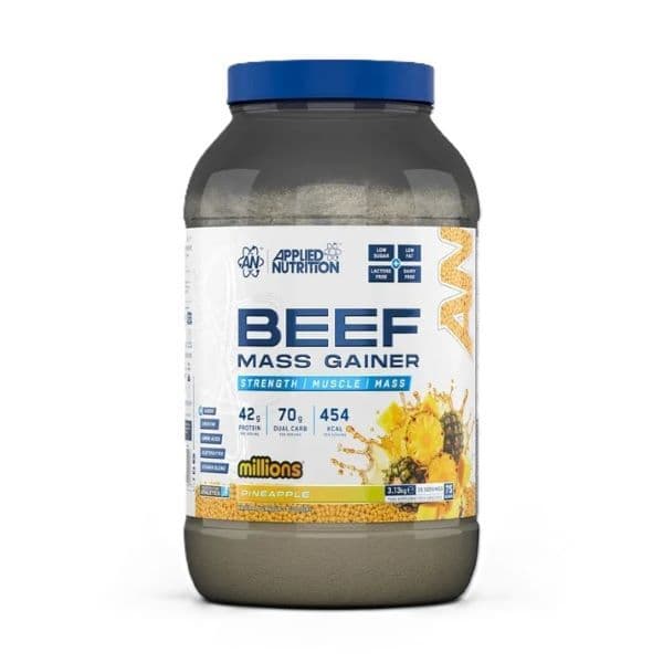 Beef Mass Gainer, Millions Pineapple – 3130g